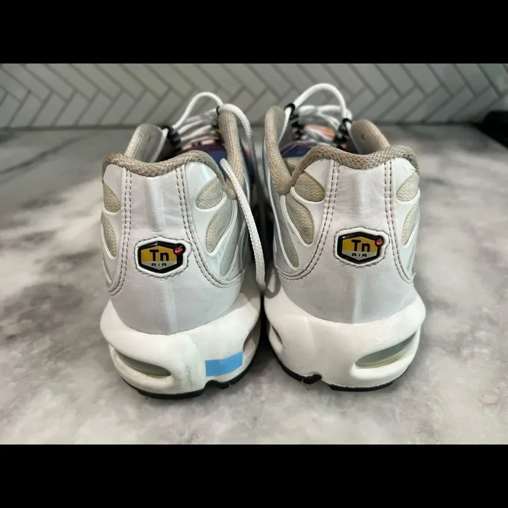 Nike Women’s Air Max Plus TN Popsicle/White Running Shoes 605112-115 size 9